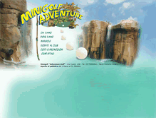 Tablet Screenshot of minigolf-adventure.it